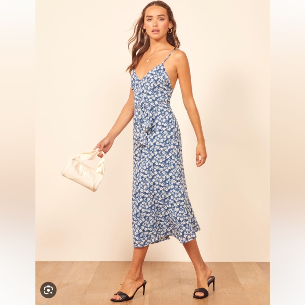 Reformation Dietrich Dress Size 8